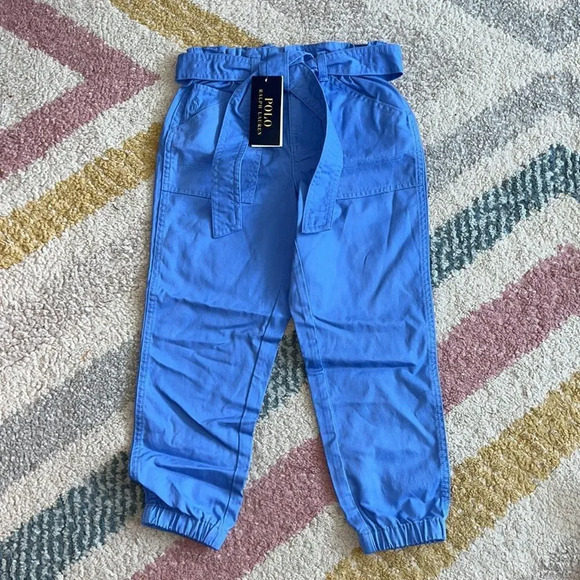 POLO RALPH LAUREN | Blue | Belted Cargo Jogger Pants - Picture 3 of 3